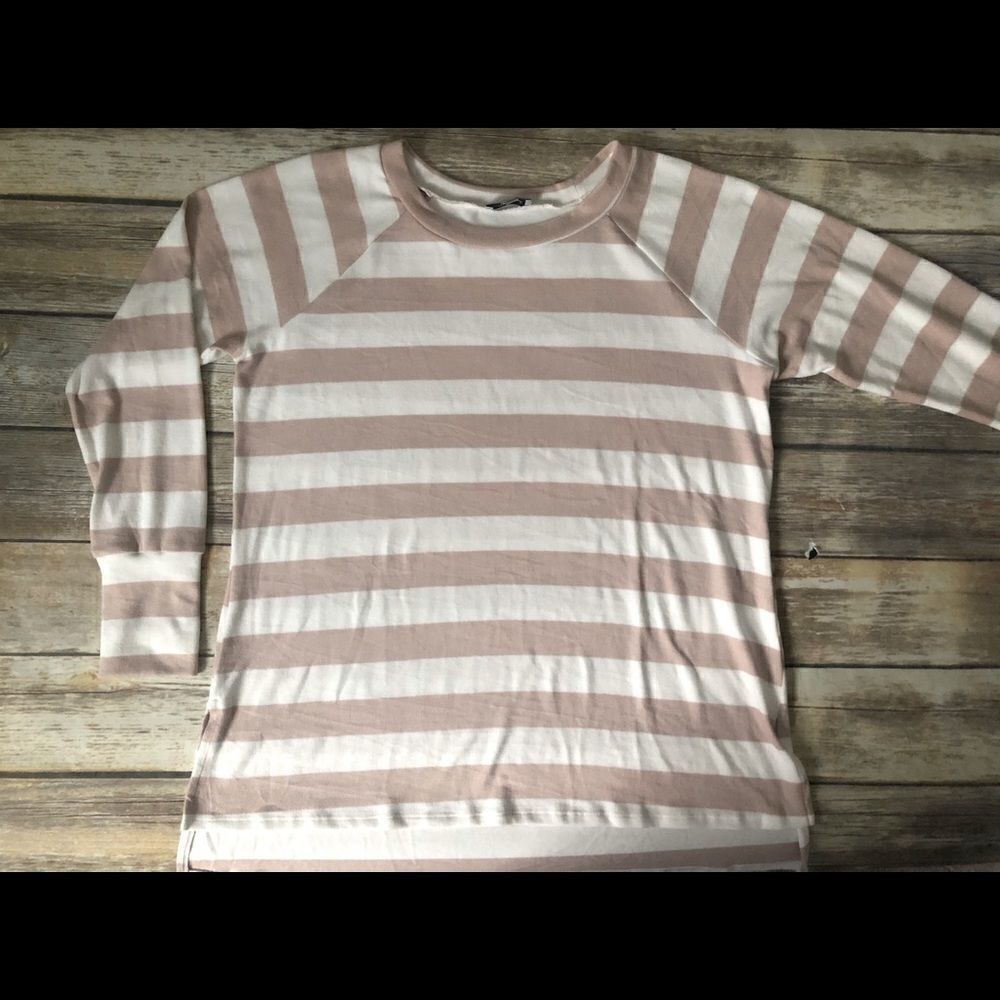 Mauve striped Top  